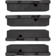 Purchase Top-Quality DYNAMIC FRICTION COMPANY - 4000-0495-00 - Rear Hybrid Pads pa4