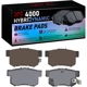 Purchase Top-Quality DYNAMIC FRICTION COMPANY - 4000-0536-00 - Rear Hybrid Pads pa4