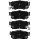 Purchase Top-Quality DYNAMIC FRICTION COMPANY - 4000-0540-00 - Rear Hybrid Pads pa3