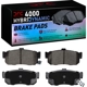 Purchase Top-Quality DYNAMIC FRICTION COMPANY - 4000-0540-00 - Rear Hybrid Pads pa5
