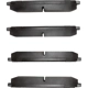 Purchase Top-Quality DYNAMIC FRICTION COMPANY - 4000-0606-00 - Rear Hybrid Pad pa2