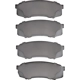 Purchase Top-Quality DYNAMIC FRICTION COMPANY - 4000-0606-00 - Rear Hybrid Pad pa3