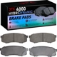 Purchase Top-Quality DYNAMIC FRICTION COMPANY - 4000-0606-00 - Rear Hybrid Pad pa4