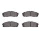 Purchase Top-Quality Rear Hybrid Pads by DYNAMIC FRICTION COMPANY - 4000-0622-00 pa1