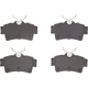 Purchase Top-Quality DYNAMIC FRICTION COMPANY - 4000-0627-00 - Rear Hybrid Pads pa2