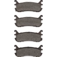Purchase Top-Quality DYNAMIC FRICTION COMPANY - 4000-0636-00 - Rear Hybrid Pads pa3