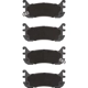 Purchase Top-Quality DYNAMIC FRICTION COMPANY - 4000-0636-00 - Rear Hybrid Pads pa4