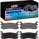 Purchase Top-Quality DYNAMIC FRICTION COMPANY - 4000-0636-00 - Rear Hybrid Pads pa5