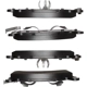 Purchase Top-Quality DYNAMIC FRICTION COMPANY - 4000-0666-00 - Rear Hybrid Pads pa4