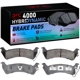 Purchase Top-Quality DYNAMIC FRICTION COMPANY - 4000-0666-00 - Rear Hybrid Pads pa5