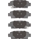 Purchase Top-Quality DYNAMIC FRICTION COMPANY - 4000-0672-00 - Rear Hybrid Pads pa2