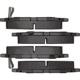 Purchase Top-Quality DYNAMIC FRICTION COMPANY - 4000-0672-00 - Rear Hybrid Pads pa3