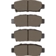 Purchase Top-Quality DYNAMIC FRICTION COMPANY - 4000-0672-00 - Rear Hybrid Pads pa4