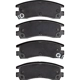 Purchase Top-Quality DYNAMIC FRICTION COMPANY - 4000-0714-00 - Rear Brake Pads pa2