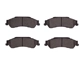 Purchase Top-Quality DYNAMIC FRICTION COMPANY - 4000-0729-00 - Rear Brake Pads pa1