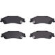 Purchase Top-Quality DYNAMIC FRICTION COMPANY - 4000-0729-00 - Rear Brake Pads pa2