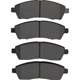 Purchase Top-Quality DYNAMIC FRICTION COMPANY - 4000-0757-00 - Rear Hybrid Pads pa2