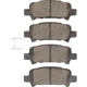 Purchase Top-Quality DYNAMIC FRICTION COMPANY - 4000-0770-00 - Rear Hybrid Pads pa5