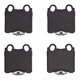 Purchase Top-Quality DYNAMIC FRICTION COMPANY - 4000-0771-00 - Rear Hybrid Pads pa2