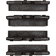 Purchase Top-Quality DYNAMIC FRICTION COMPANY - 4000-0779-00 - Rear Hybrid Pads pa4