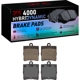 Purchase Top-Quality DYNAMIC FRICTION COMPANY - 4000-0779-00 - Rear Hybrid Pads pa5