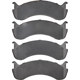 Purchase Top-Quality DYNAMIC FRICTION COMPANY - 4000-0786-10 - Rear Hybrid Pads pa5
