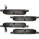 Purchase Top-Quality DYNAMIC FRICTION COMPANY - 4000-0813-00 - Rear Hybrid Pads pa2