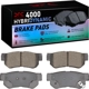 Purchase Top-Quality DYNAMIC FRICTION COMPANY - 4000-0813-00 - Rear Hybrid Pads pa3