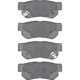 Purchase Top-Quality DYNAMIC FRICTION COMPANY - 4000-0813-00 - Rear Hybrid Pads pa5