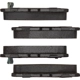 Purchase Top-Quality DYNAMIC FRICTION COMPANY - 4000-0823-00 - Rear Hybrid Pads pa4