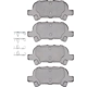 Purchase Top-Quality DYNAMIC FRICTION COMPANY - 4000-0828-00 - Rear Hybrid Pads pa2