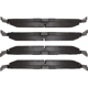 Purchase Top-Quality DYNAMIC FRICTION COMPANY - 4000-0834-00 - Rear Hybrid Pads pa4
