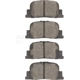 Purchase Top-Quality DYNAMIC FRICTION COMPANY - 4000-0835-00 - Rear Hybrid Pads pa3
