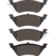 Purchase Top-Quality DYNAMIC FRICTION COMPANY - 4000-0858-00 - Rear Hybrid Pads pa2