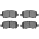 Purchase Top-Quality DYNAMIC FRICTION COMPANY - 4000-0865-00 - Rear Hybrid Pads pa1