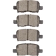 Purchase Top-Quality DYNAMIC FRICTION COMPANY - 4000-0865-00 - Rear Hybrid Pads pa3