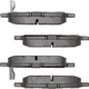 Purchase Top-Quality DYNAMIC FRICTION COMPANY - 4000-0865-00 - Rear Hybrid Pads pa4