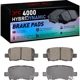 Purchase Top-Quality DYNAMIC FRICTION COMPANY - 4000-0865-00 - Rear Hybrid Pads pa5