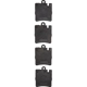 Purchase Top-Quality DYNAMIC FRICTION COMPANY - 4000-0876-00 - Rear Hybrid Pads pa2