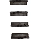 Purchase Top-Quality DYNAMIC FRICTION COMPANY - 4000-0876-00 - Rear Hybrid Pads pa4
