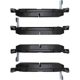 Purchase Top-Quality DYNAMIC FRICTION COMPANY - 4000-0883-00 - Rear Hybrid Pads pa4