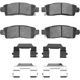 Purchase Top-Quality Rear Hybrid Pads by DYNAMIC FRICTION COMPANY - 4000-0883-01 pa1