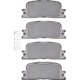 Purchase Top-Quality DYNAMIC FRICTION COMPANY - 4000-0885-00 - Rear Hybrid Pads pa3