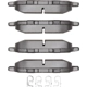 Purchase Top-Quality DYNAMIC FRICTION COMPANY - 4000-0885-00 - Rear Hybrid Pads pa4