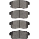 Purchase Top-Quality DYNAMIC FRICTION COMPANY - 4000-0900-00 - Rear Hybrid Pads pa2