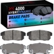 Purchase Top-Quality DYNAMIC FRICTION COMPANY - 4000-0900-00 - Rear Hybrid Pads pa5