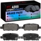 Purchase Top-Quality DYNAMIC FRICTION COMPANY - 4000-0905-00 - Rear Brake Pads pa4