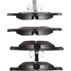 Purchase Top-Quality DYNAMIC FRICTION COMPANY - 4000-0919-10 - Rear Hybrid Pads pa3
