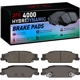 Purchase Top-Quality DYNAMIC FRICTION COMPANY - 4000-0922-00 - Rear Hybrid Pads pa4