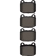 Purchase Top-Quality DYNAMIC FRICTION COMPANY - 4000-0961-00 - Rear Hybrid Pads pa2